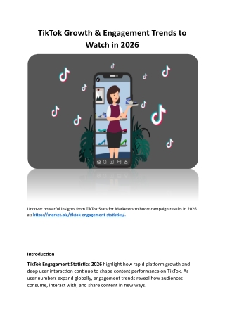 TikTok Growth Statistics 2026