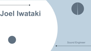 Joel Iwataki - A Mix-Perfecting Technician - United States