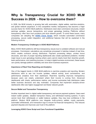 The Rise of Hybrid Compensation in 2026: Tackling Trust Issues in Double Way MLM