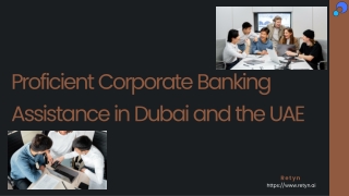 Comprehensive Corporate Banking Services for the UAE Market