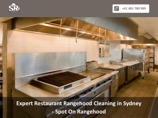 Expert Restaurant Rangehood Cleaning in Sydney - Spot On Rangehood