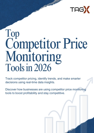 Top Price Monitoring Tools in 2026 to Track Competitor Pricing Effectively