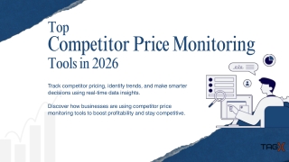 Top Price Monitoring Tools in 2026 to Track Competitor Pricing Effectively
