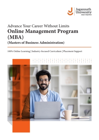 Online MBA Course Admission 2026 India