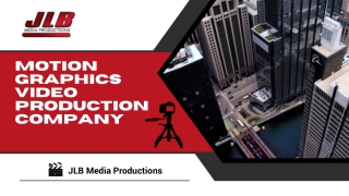 Motion Graphics Video Production Company