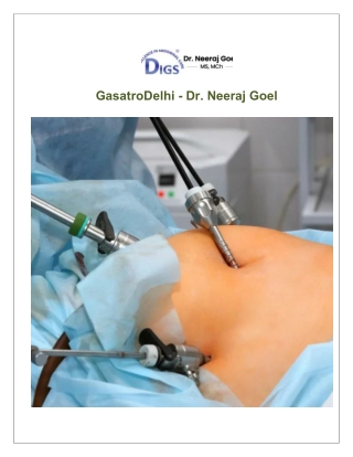 Advanced Laparoscopic Hepatobiliary Surgery in Delhi- Modern Care for Liver and Biliary Disorders