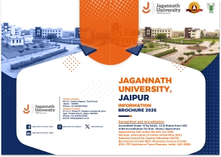 Jagannath University Jaipur Admission 2026