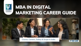 MBA in Digital Marketing Program | Career & Salary Scope – Indira University