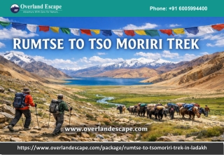 Rumtse To Tso Moriri Trek