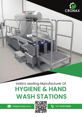 Automatic Hand Washing Station Manufacturer in India