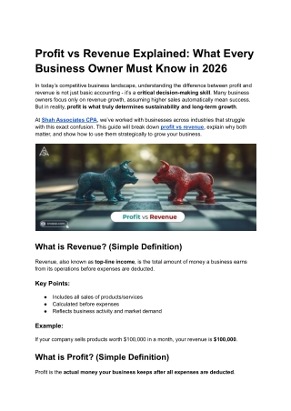 Profit vs Revenue Explained_ What Every Business Owner Must Know in 2026