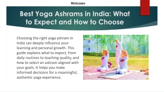Best Yoga Ashrams in India: What to Expect and How to Choose