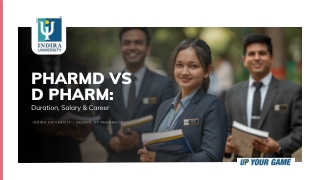 Difference Between PharmD and D Pharm Course Guide