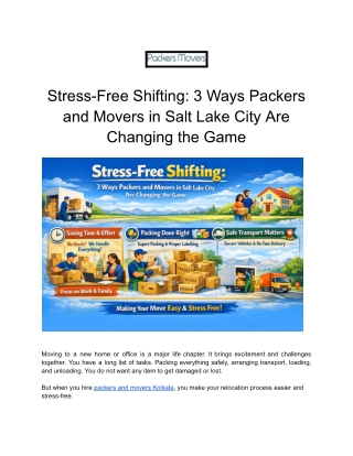 Stress-Free Shifting: 3 Smart Moving Tips