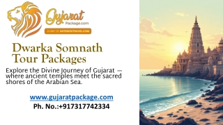 Dwarka Somnath Tour Packages – Explore Sacred Temples & Spiritual Journey