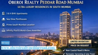 Oberoi Realty Peddar Road Mumbai Premium Flats