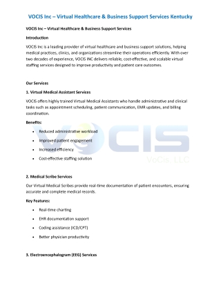 How Virtual Healthcare Staffing Improves Efficiency and Reduces Costs