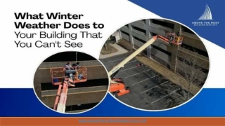 What Winter Weather Does to Your Building That You Can’t See