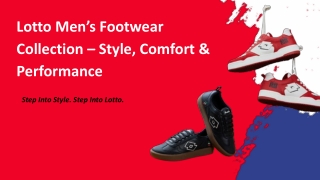 Lotto Sport India | Premium Footwear Brand