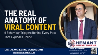 The Real Anatomy of Viral Content 9 Behaviour Triggers Behind Every Post That Explodes Online.