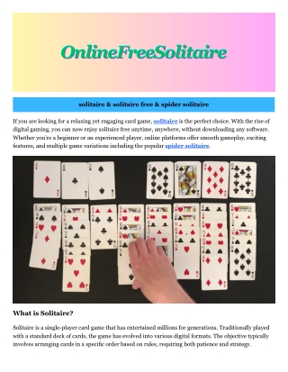 solitaire