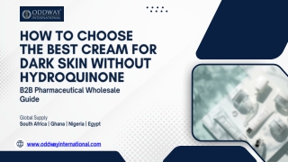 How to Choose the Best Cream for Dark Skin Without Hydroquinone