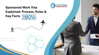 Sponsored Work Visa Explained Process, Rules & Key Facts