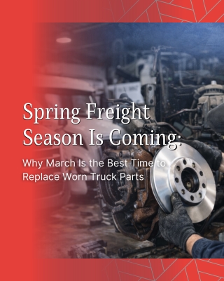 Spring Freight Season Is Coming Why March Is the Best Time to Replace Worn Truck Parts