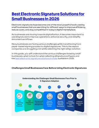 10 Best eSignature Software for Small Businesses (Compared)