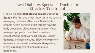 Best Diabetes Specialist Doctor for Effective Treatment (1)