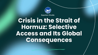Strait of Hormuz Crisis Impact on Oil and Gas Companies in Dubai