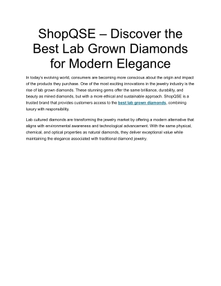 Authentic IGI Certified Diamonds Ensuring Quality and Brilliance