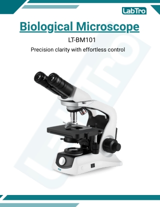 Biological Microscope LT-BM101 -  Precision Lab Microscope