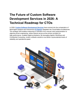 The Future of Custom Software Development Services in 2026_ A Technical Roadmap for CTOs