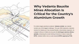 Bauxite Mines Lanjigarh: Boosting India’s Aluminium Growth