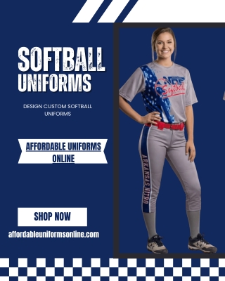Custom Affordable Softball Uniforms Available Online - Design Yours Today