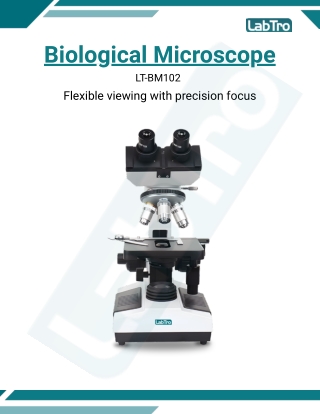 Biological Microscope LT-BM102 – High Precision Lab Microscope