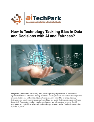 ai fairness tackling bias data decisions.