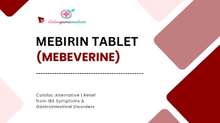 Mebirin Mebeverine Tablet Bowel Relief – Online Generic Medicine