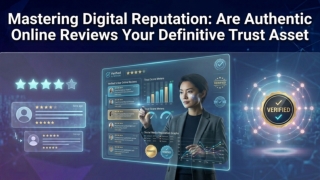 Online Customer Reviews-MASTERING DIGITAL REPUTATION ARE AUTHENTIC ONLINE REVIEWS YOUR DEFINITIVE TRUST ASSET