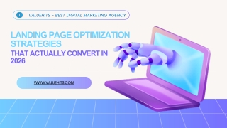 Landing Page Optimization Strategies That Actually Convert in 2026