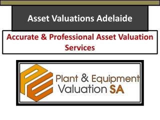 Asset Valuations Adelaide | Plant & Equipment Valuation Experts