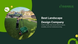 Best landscape design company