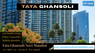 Tata Ghansoli Navi Mumbai Project Insights