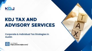 Corporate & Individual Tax Planning in Austin
