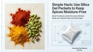 Silica Gel Packets For Spices