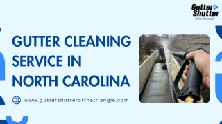 Gutter Cleaning Service in North Carolina