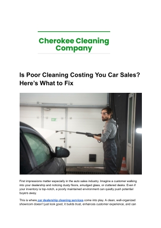 Is Poor Cleaning Costing You Car Sales_ Here’s What to Fix