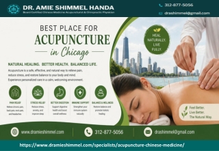 Best Place For Acupuncture in Chicago