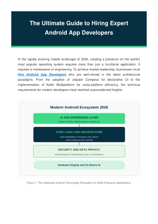Hire Android App Developers | Expert Android Talent in 2026